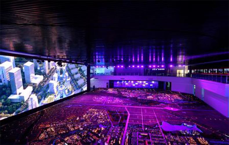 折幕數(shù)字沙盤